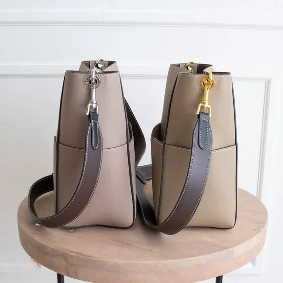 The Jordan Leather Bucket Bag - Pebble - Picture 5 of 11